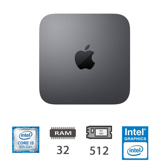 Mac Mini (2018)I5-8500b/32/512m2/Sg/2y.