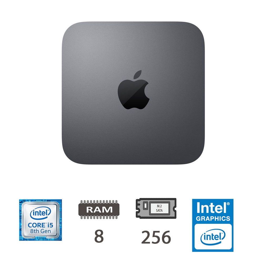 Mac Mini (2018)I5-8500b/8/256m2/Sg/2y.