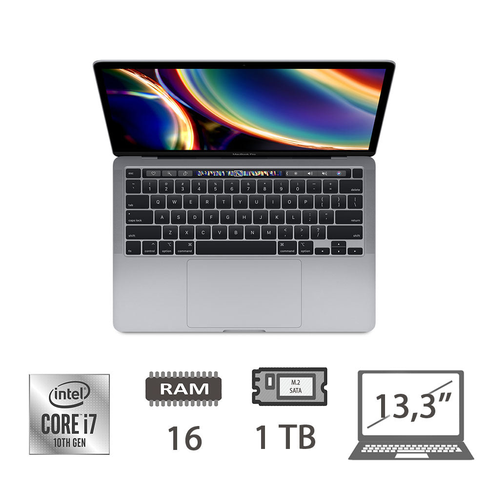 Mbp 13,3 T.Bar(2020)I7-1068ng7/16/1tb/Sg/2y - B