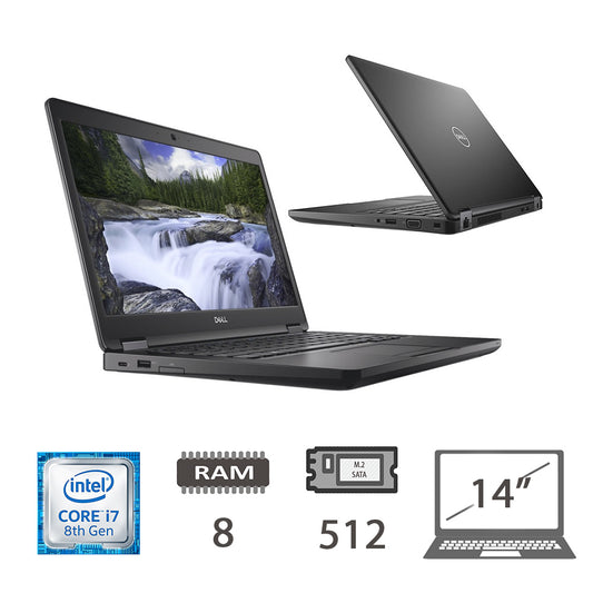 Dell Latitude 5490 - I7-8650u/8/512m2/14/W10p/2y B