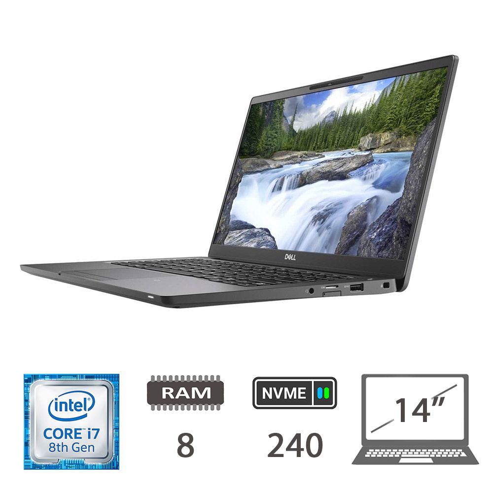 Dell 7400 - I7-8665u/8/Nvme240/14/W10p/2y