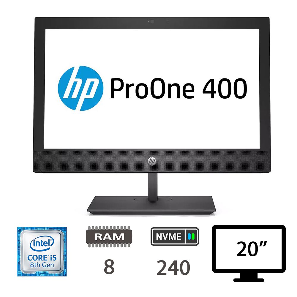 Hp Regloo 400 G4 Aio I5-8400t 8gb Nvme240 W10p 2y