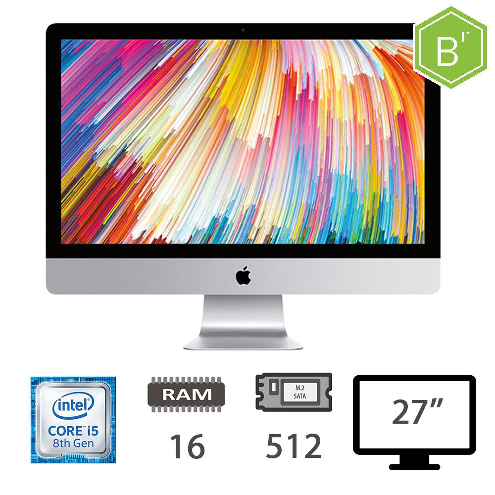 Imac 27 5k (2019)I5-8500/16/512m2/2y - B