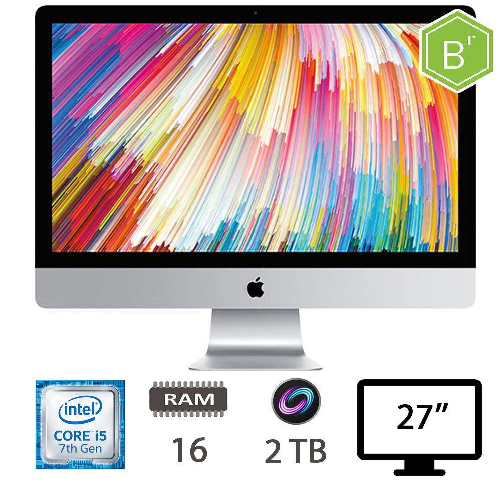 Imac 27 5k (2017)I5-7600/16/2fd/2y - B