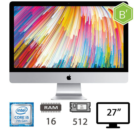 Imac 27 5k (2017)I5-7600k/16/512m2/2y - B