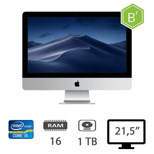 imac 21,5 (l12) i5-3335s/16/hdd1tb/2y - b