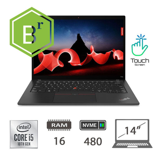 lenovo t14s ts - i5-10310u/16/nvme480/14/w10p/2y b