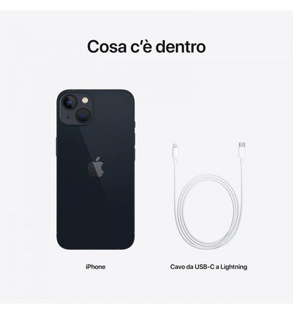 APPLE IPHONE 13 256GB NERO GARANZIA EUROPA