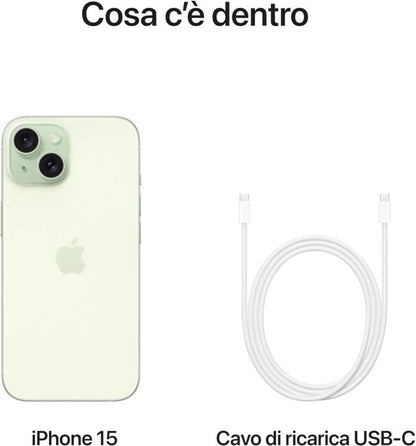 APPLE IPHONE 15 128GB VERDE GARANZIA EUROPA 24 MESI