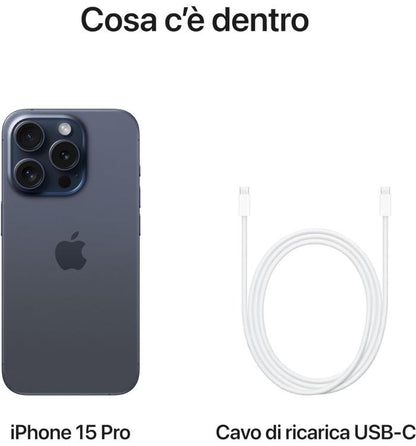 APPLE IPHONE 15 PRO MAX 256GB BLU TITANIO GARANZIA EUROPA 24 MESI