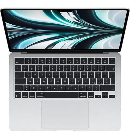 APPLE MACBOOK AIR 13,6", CHIP M2 "2022" CPU 8-CORE GPU 10-CORE 8GB RAM+512GB SSD GARANZIA 24 MESI APPLE SILVER- TASTIERA ITALIANA