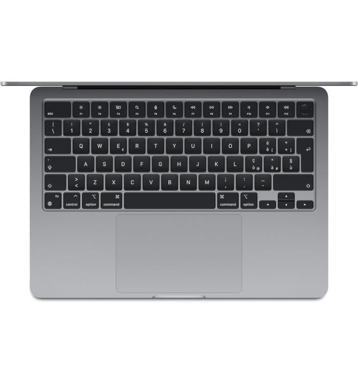 APPLE MACBOOK AIR 13" CHIP M3 (2024) 8-CORE CPU 8-CORE GPU 8GB RAM + 256GB SSD 24 WARRANTY APPLE SPACE GRAY - ITALIAN KEYBOARD 