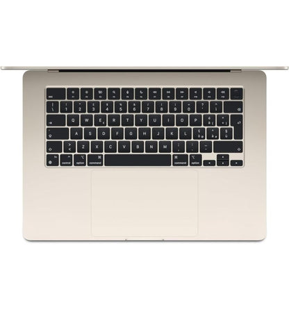 APPLE MACBOOK AIR 15" CHIP M3 (2024) 8-CORE CPU 10-CORE GPU 16GB RAM + 512GB SSD 24 WARRANTY APPLE GALAXY - ITALIAN KEYBOARD 