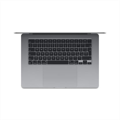 APPLE MACBOOK AIR 15" CHIP M3 (2024) CPU 8-CORE GPU 10-CORE 16GB DI RAM + 512GB SSD GARANZIA 24 APPLE SPACE GRAY- TASTIERA ITALIANA